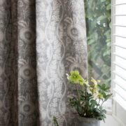 Sienna ~ Dark Grey On Chunky Linen* - Image 4