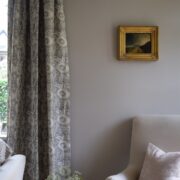 Sienna ~ Dark Grey On Chunky Linen* - Image 2