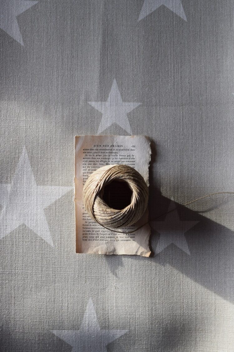 Vintage All Stars (Large) ~ Donkey Background on Oatmeal Linen *