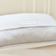 Stars and Stripes Oblong Cushion Mulberry Pink & Grey ~ £70.00 - Image 4