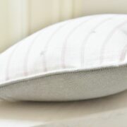 Stars and Stripes Oblong Cushion Mulberry Pink & Grey ~ £70.00 - Image 3
