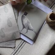 Country Pheasant Wallpaper Grey Green - Image 2