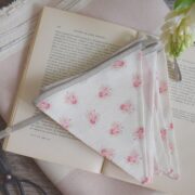 Girls Room 1 French Ticking, Jack All Star, Posies & Sand Pink - Image 5