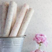 Ditsy Delilah {Tiny} ~ Lavender Wallpaper - Image 2