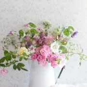Ditsy Delilah {Tiny} ~ Lavender Wallpaper - Image 4