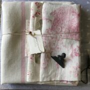 Giselle Grande ~ Ruby on Pure Stone Linen* - Image 3