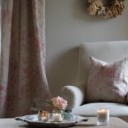 Giselle Grande ~ Ruby on Pure Stone Linen* - Image 5