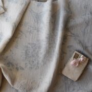 Giselle Grande ~ Blue Gray on Stone Linen* - Image 2