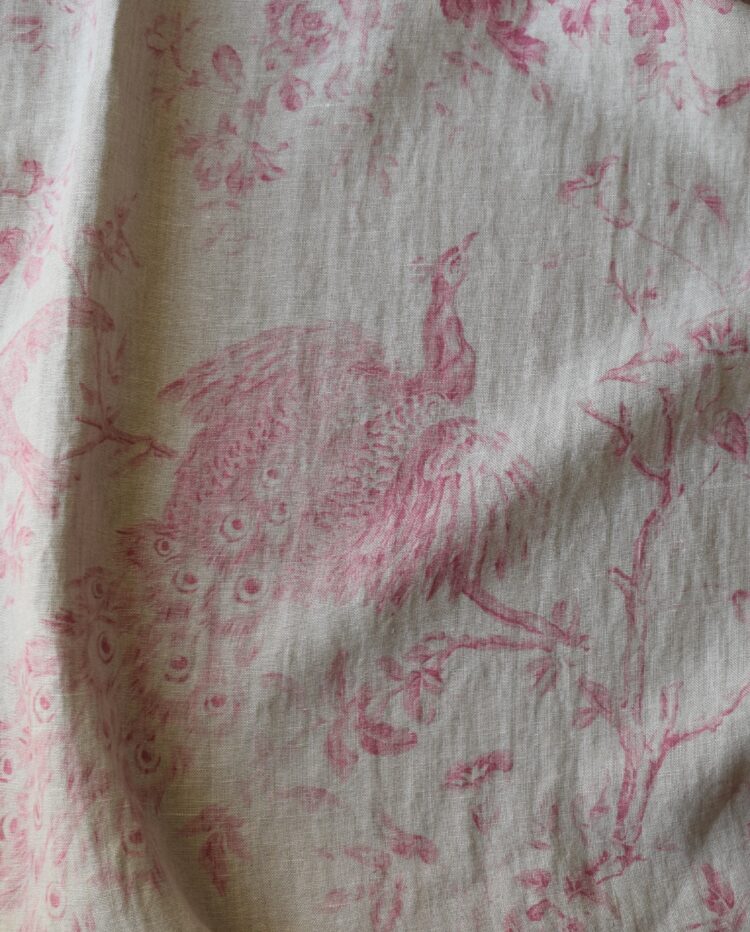 Giselle Grande ~ Ruby on Pure Stone Linen*