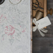 Lozere ~ Peony & Vert on Stone Linen* - Image 8