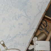 Giselle Grande ~ Blue Gray on Stone Linen* - Image 5
