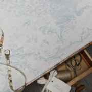 Giselle Grande ~ Blue Gray on Stone Linen* - Image 6
