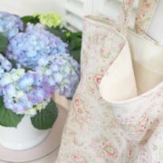 Xanthe Peony an Sage Lined Tote Bag - Image 2