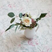 Lozere ~ Peony & Vert on Stone Linen* - Image 5