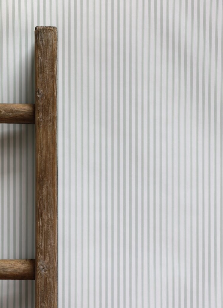 Jermyn Stripe Wallpaper Soft French Green