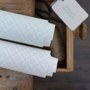 Girls Room 9 Mathilde Faded Blossom Jade, Stone Grey Check, Lucille Wallpapers, Pienza Sprigs Grey - Image 2