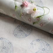 Kashmir {Assorted Colourways} on Ivory Linen - Image 5