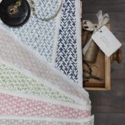Veja {Assorted Colourways} on Cream Linen, Ivory and Natural Dune Linen - Image 2