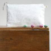 Rabbit All Star Pink Stars Padded and Waterproofed Make Up Bag - Image 4
