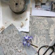 Sienna ~ Rain on Cream Linen * - Image 2