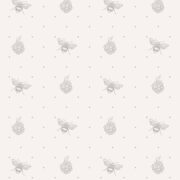 Bee and Blackberry Natural on Ivory Wallpaper - Image 3