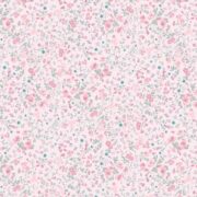 Girls Room 1 French Ticking, Jack All Star, Posies & Sand Pink - Image 4