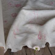 Bella Rosa II on White Linen - Image 2