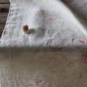 Bella Rosa II on White Linen - Image 3