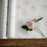 Hattie II Grape & Basil Wallpaper - Image 2