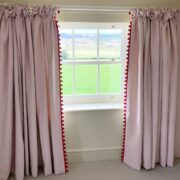 Pale Pink Icing Brushed Linen (Suitable for curtains, blinds & upholstery) £48.00 - Image 3