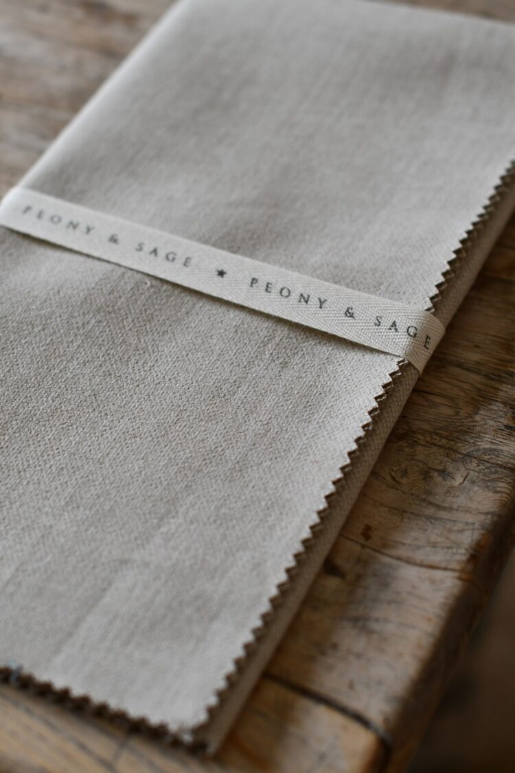 Stone Brushed Linen (Suitable for curtains, blinds & upholstery) £48.00