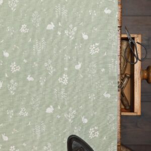 Summertime ~ Soft Pomme on Cream Linen