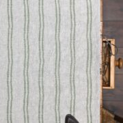 Thistle Stripe Pomme on Dune Linen £82.00 - Image 2