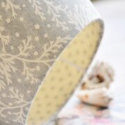 Fidra ~ Rain Blotch on Ivory Linen - Image 4