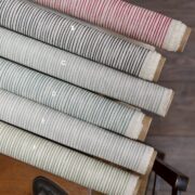 Bamboo ~ Pipe on Chunky Linen * - Image 2