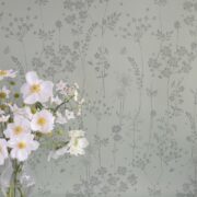 Summer Meadow Wallpaper Sludge II Tone - Image 2