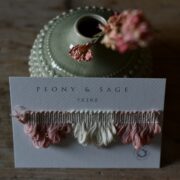 Fan Edge Trim ~ Pale Pink Icing & Ivory £12.45 FREE P&P - Image 2