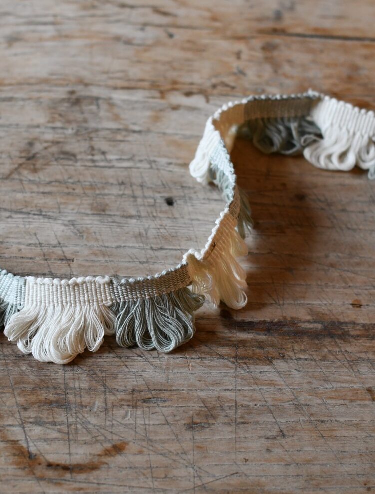 Fan Edge Trim ~ Seamist and Ivory £12.45 FREE P&P