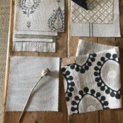 Souk Pipe and Henna on Dune Linen - Image 2
