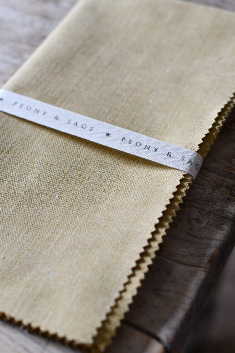 Gorse Brushed Linen (Suitable for curtains, blinds & upholstery) £48.00