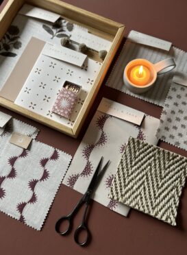 Warm Brown + Burgundy Moodboard No. 7