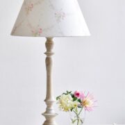 Izzy Grape and Basil on New White Linen - Image 3