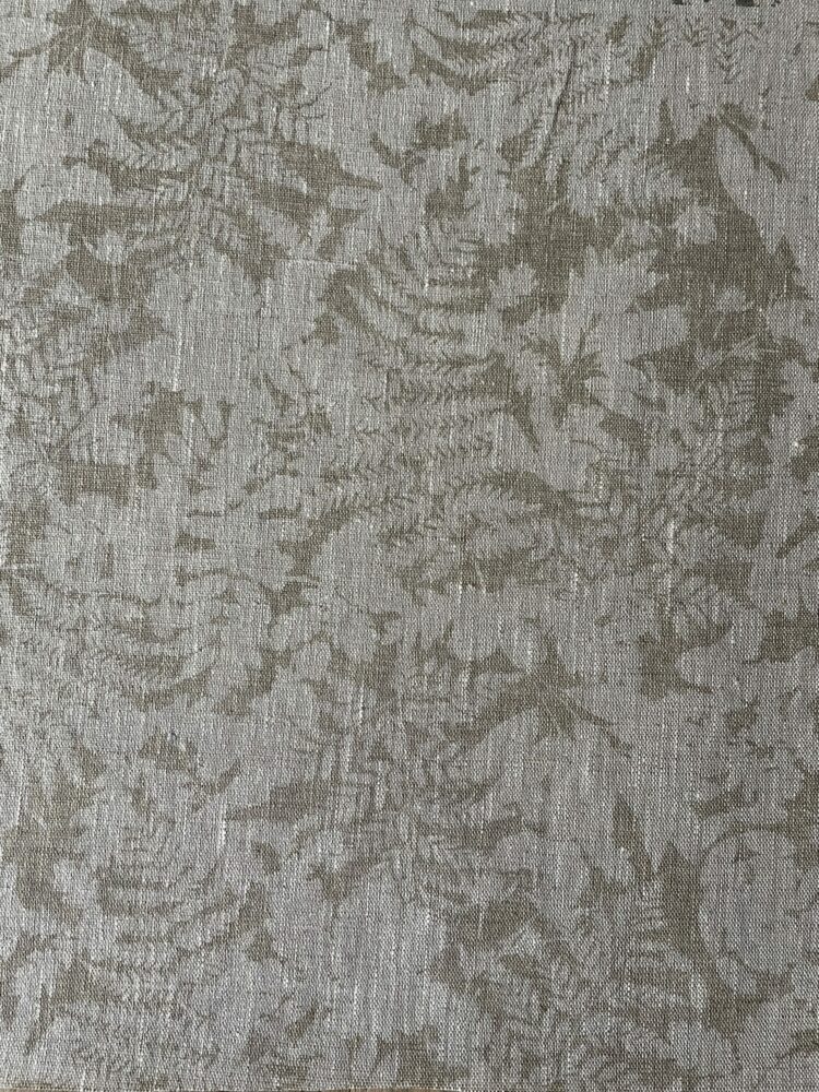 Woodland in Light Gray on Dune Linen