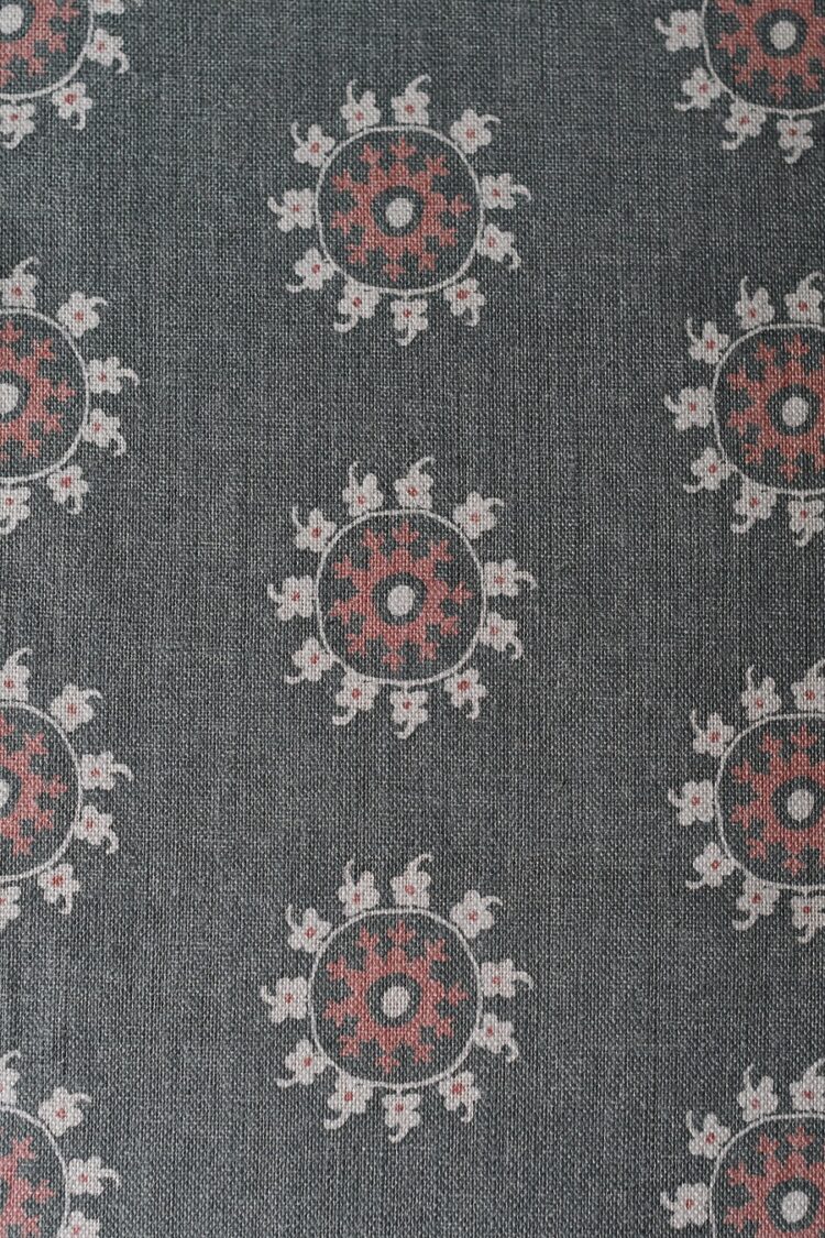 Litik Large Driftwood Grey and Damask Pink