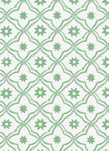 Bolonia Wallpaper Moroccan Green - Peony & Sage Bolonia Wallpaper Moroccan Green - Peony & Sage