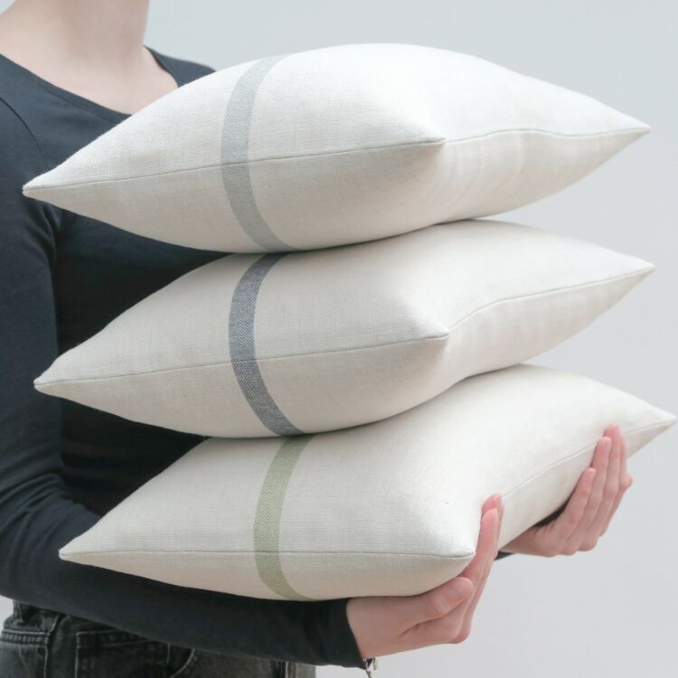 Stunning Handmade Cushions In Any of our Capri Stripes from £80.00