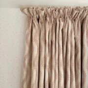 Willow Chalk Pink and Pea Pod on Stone Linen - Image 2