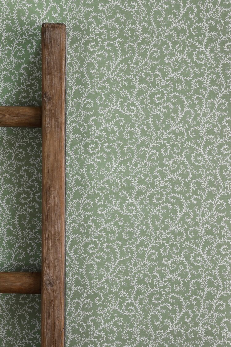 Seashores Wallpaper Forest Green