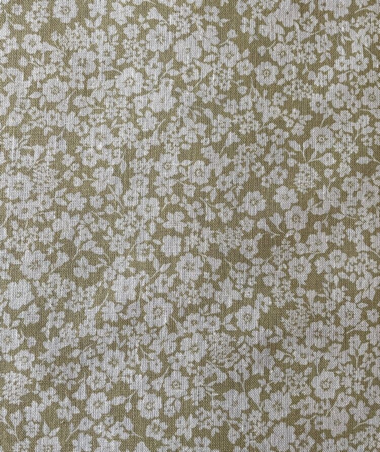 Sugar Plum French Grey on Ivory Linen