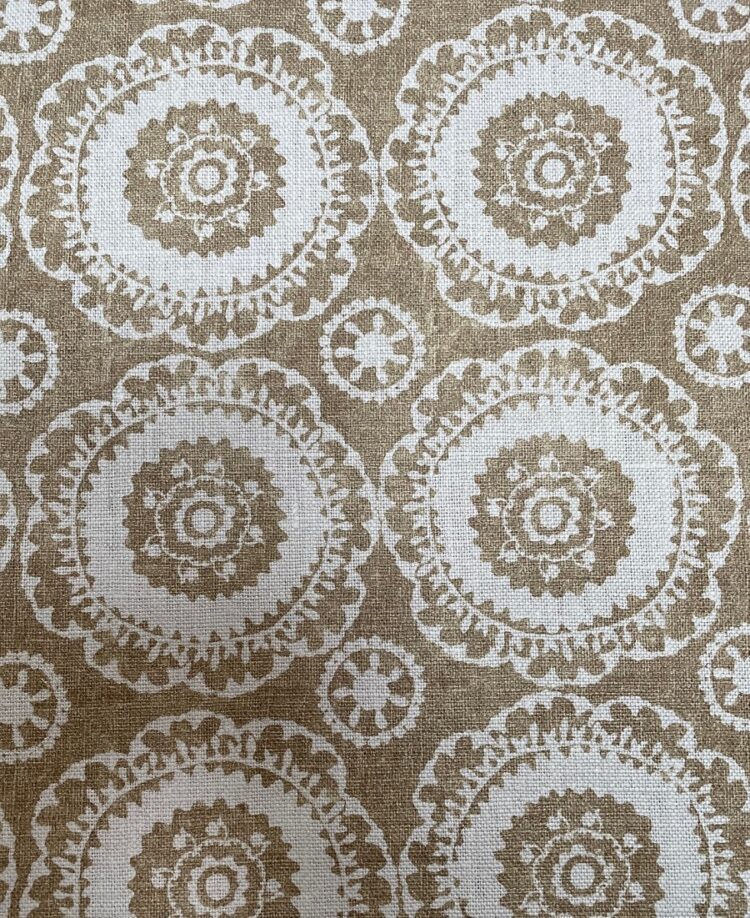 Suzanni Wheat Blotch on Chunky Linen